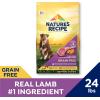 imageNatures Recipe Grain Free Lamb Sweet Potato ampamp Pumpkin Recipe Dry Dog Food 24 lb BagLamb  Sweet Potato  Pumpkin