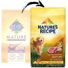 imageNatures Recipe Mature Lamb ampamp Brown Rice Recipe Dry Dog Food 24 lb BagLamb  Rice