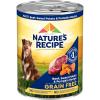 imageNatures Recipe Grain Free Wet Dog Food Salmon Sweet Potato and Pumpkin Recipe 13 oz Can Pack of 12Beef  Sweet Potato  and Pumpkin
