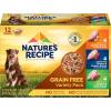 imageNatures Recipe Chicken Salmon and Turkey Recipes Variety Pack Wet Dog Food 12275 oz Cups 2 Count Pack of 2ChickenDuckVenison Variety