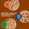 imageNatures Recipe Grain Free Wet Dog Food Variety Pack 275 Ounce Cup Pack of 12